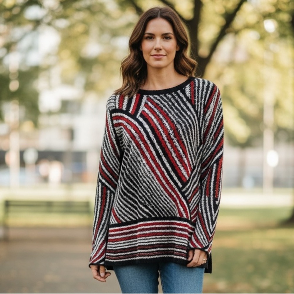 ZOZO ladies crewneck long sleeve lightweight sweater in WOT perfect condition L